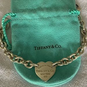 Tiffany heart tag bracelet